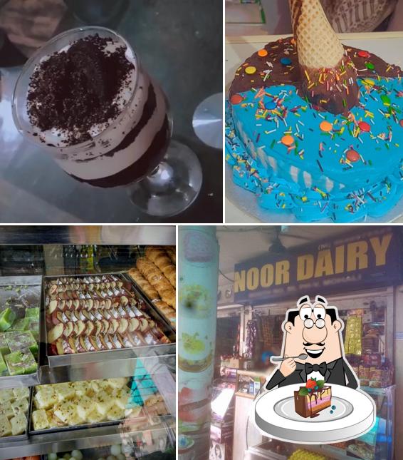 Chocolate cake at NOOR CAKE SHOP