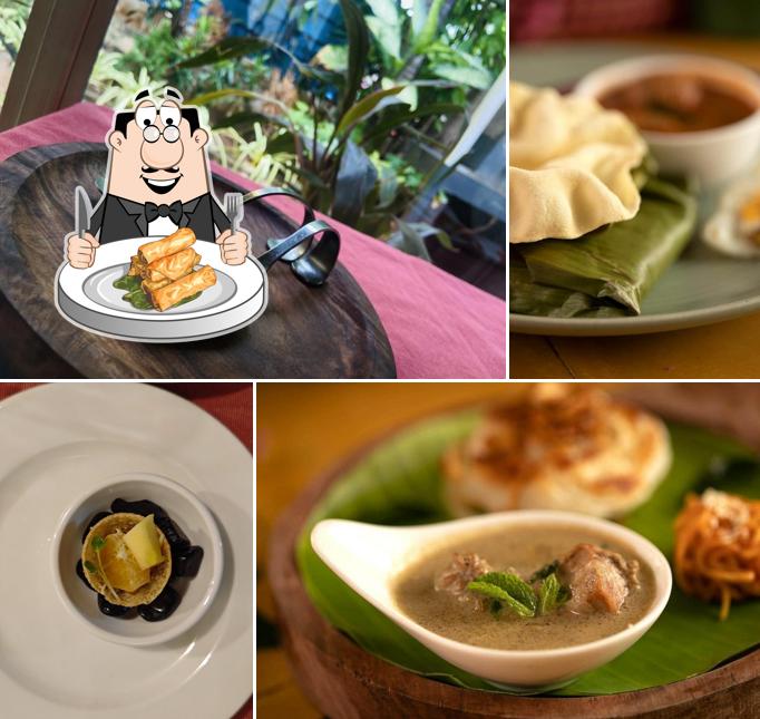 Spring rolls at Chettinad Canteen