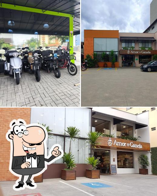 Veja imagens do exterior do Amor e Canela