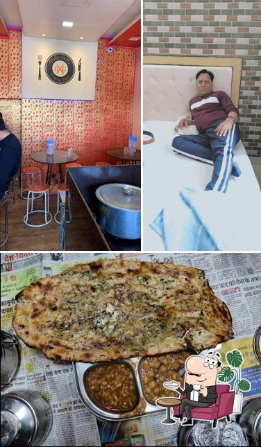Among various things one can find interior and food at Daily grillz