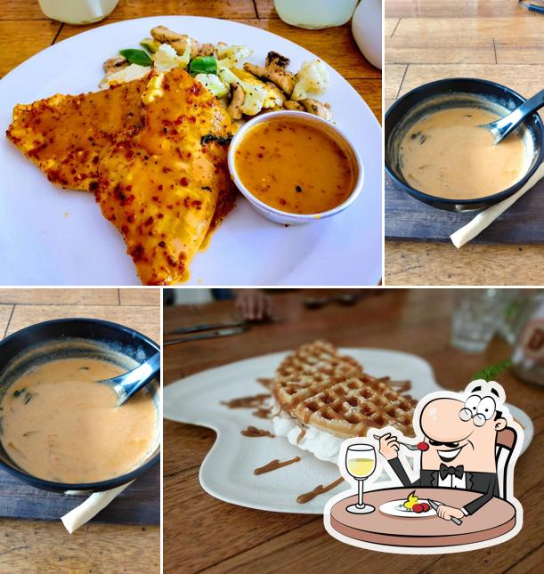 Food at Diesel Cafe