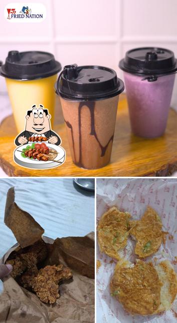 Food at Fried Nation