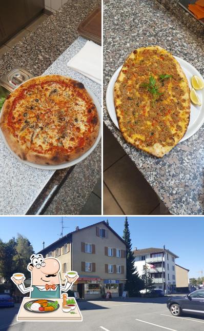 Gossau Kebab&Pizza si caratterizza per la cibo e esterno