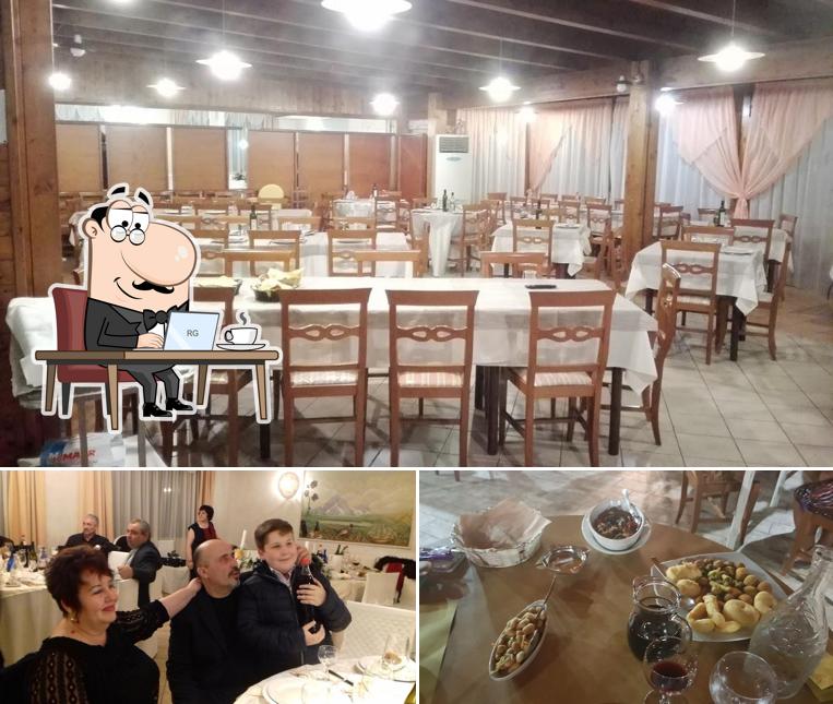 Gli interni di Il Ritrovo ( SCERNE DI PINETO)