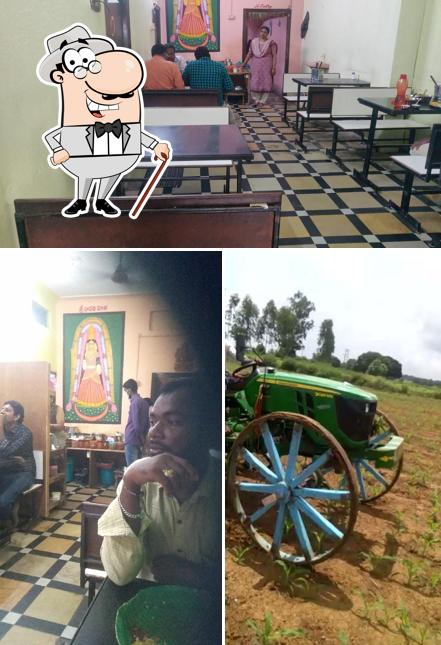 Check out the image depicting exterior and interior at MAA ATHITHI MESS
