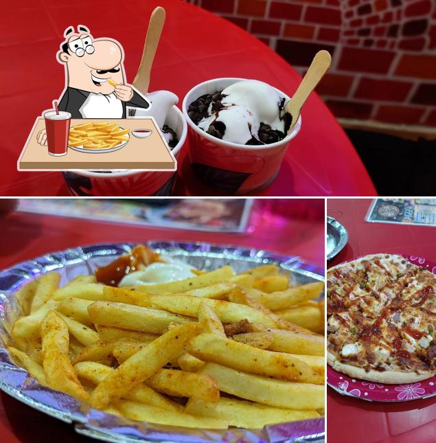 French fries at Pintu's cafe