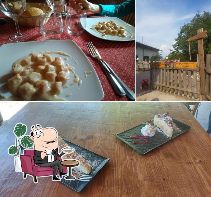Siediti a un tavolo di Ristorante Agritur Malga Mortigola