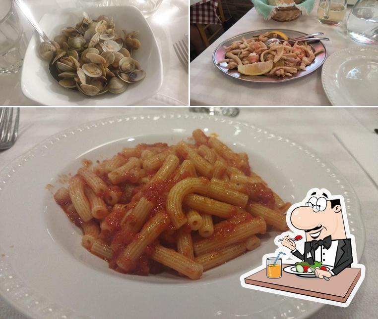 Platti al Trattoria Adriatica