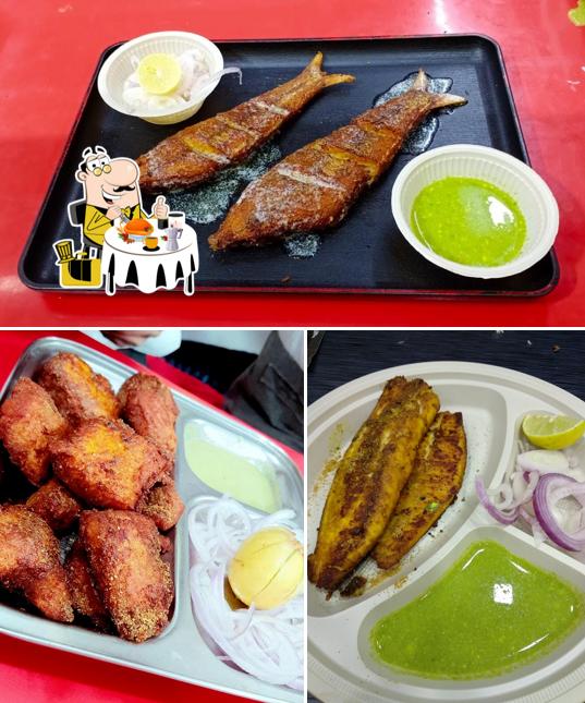 Food at Udham fish point