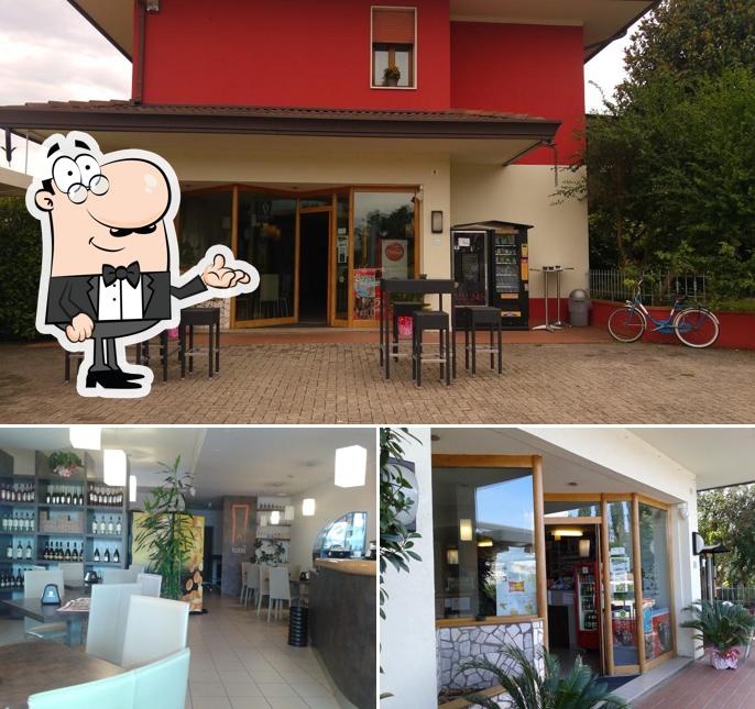 Gli interni di Bar La Torre