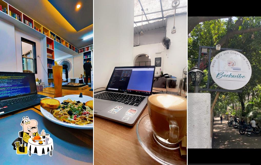 Food at Bookavibe - Book Cafe and Co-working space