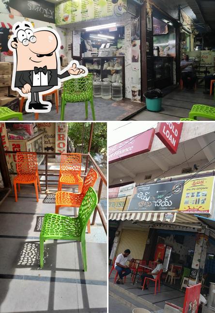 The interior of Chai Babu Chai