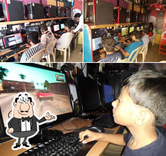 Check out how City Pride Net And Game Cafe - Best Net Cafe In SANGLI looks inside