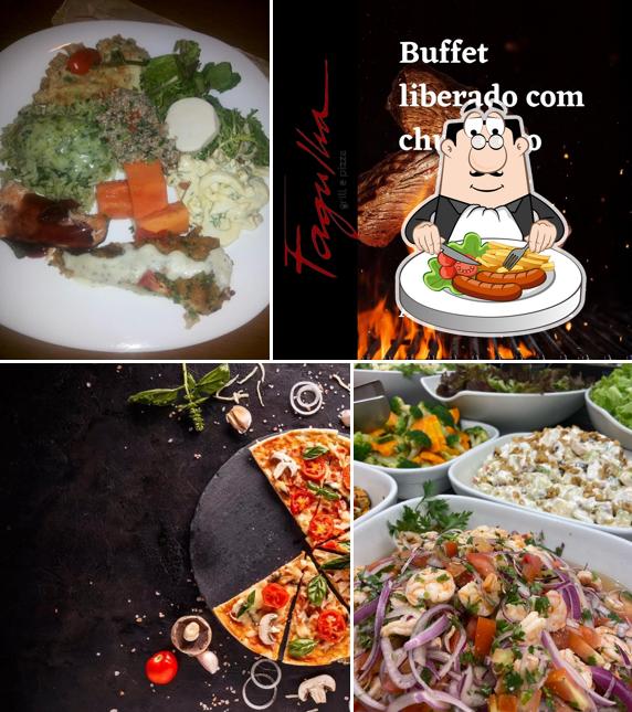 Comida em Fagulha Grill e Pizza