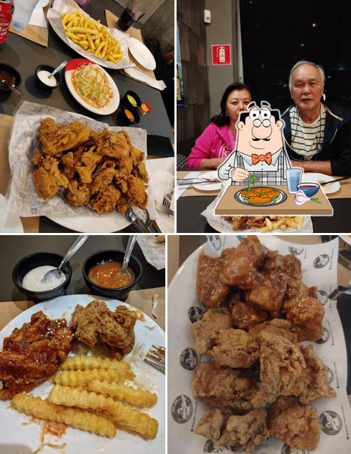 Asas de frango em Go Go Chicken