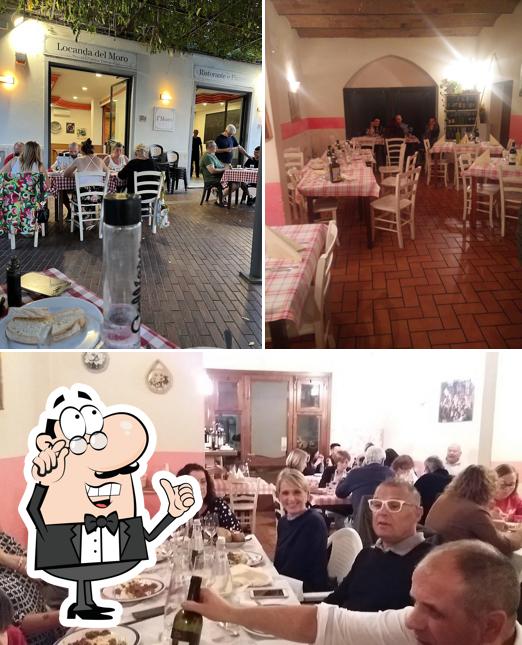 Gli interni di Locanda il Moro