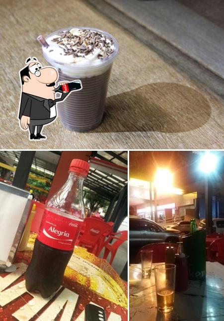 Peça uma bebida do menu