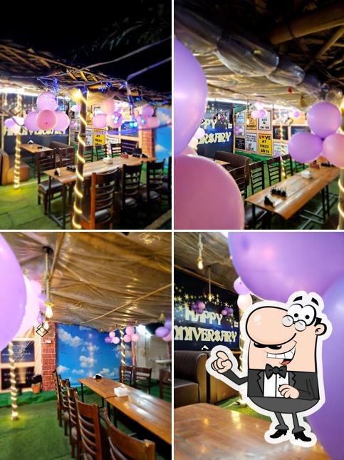 The interior of Cafe wale gupta ji since 2022