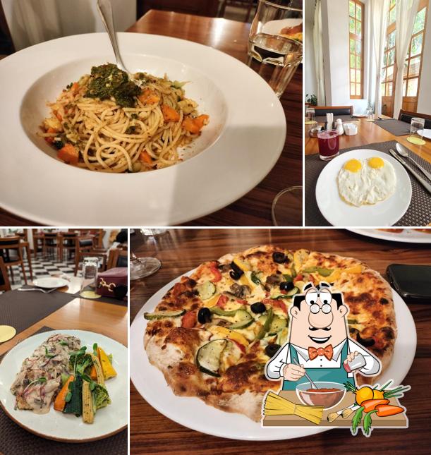 Spaghetti bolognese at Grand Hotel D' Europe