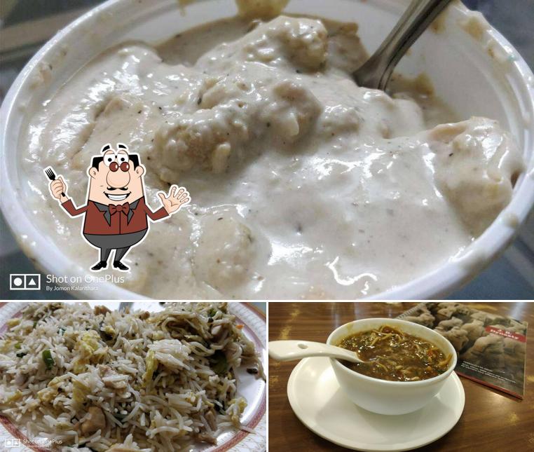 Food at J. B Dynasty Chinese Corner and Malwani Kalwan