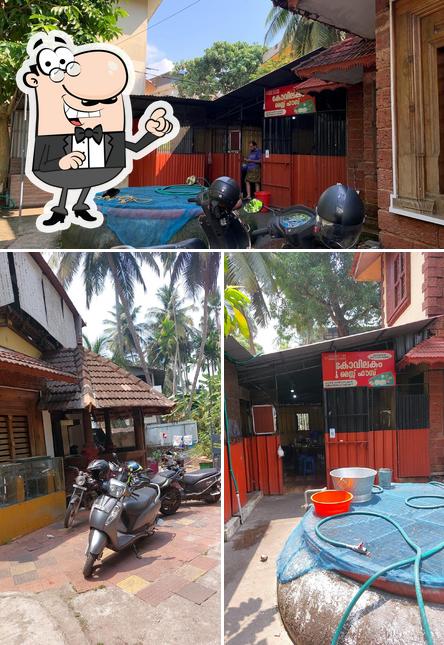 The exterior of Kovilakam mess house
