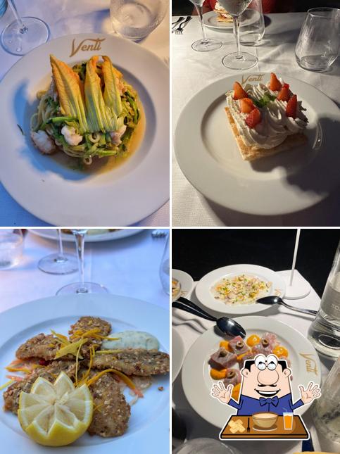 Cibo al Ristorante Venti
