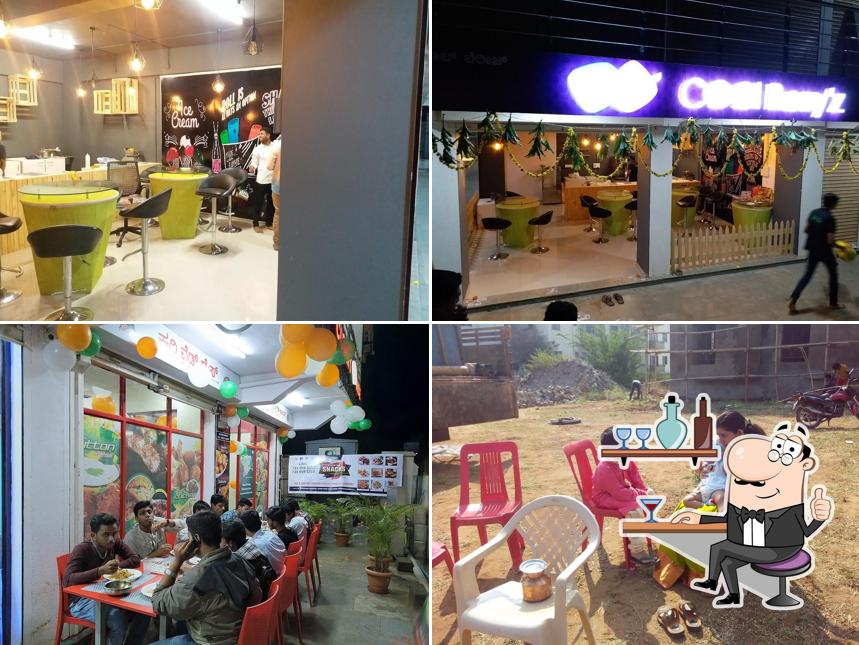 The interior of SB Foods Hubli