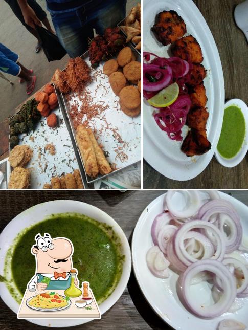 Food at Shabnam restaurant