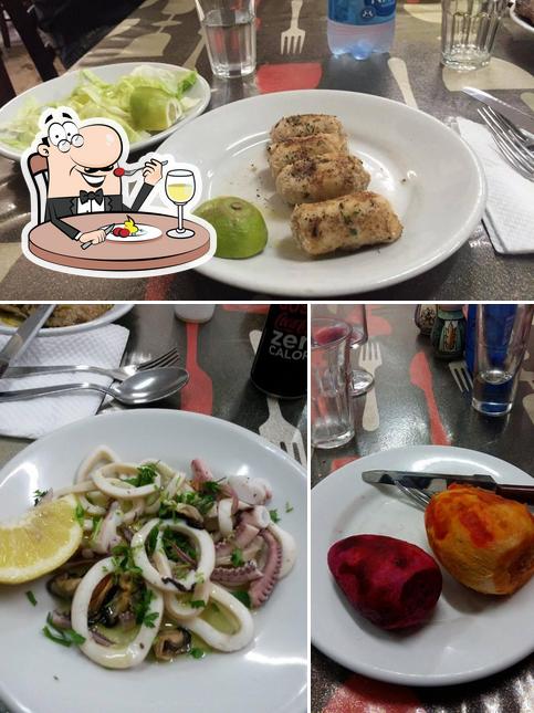 Platti al Trattoria Piscia E Trema - Da Pino