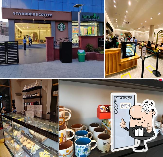 See the pic of Starbucks