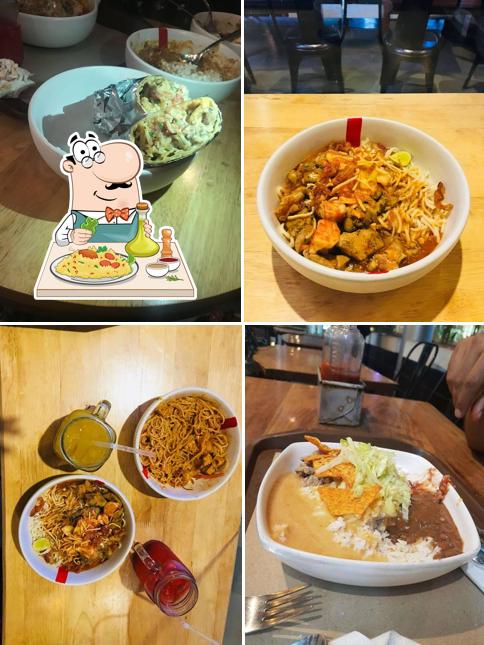 Food at The Chef's Bowl