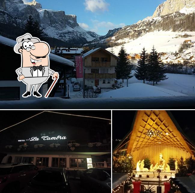 Gli esterni di La Tambra - Hotel
