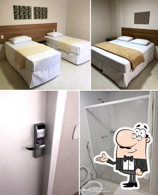 O interior do Qualitysul Hotel