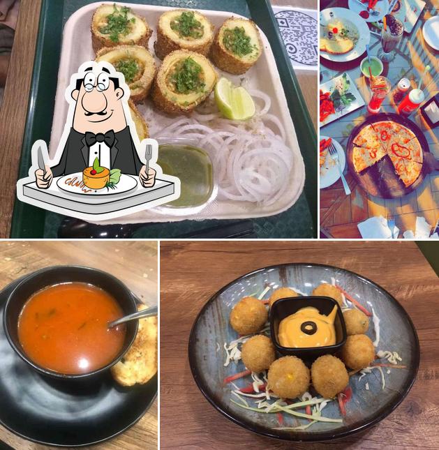 Food at Raffles Cafe