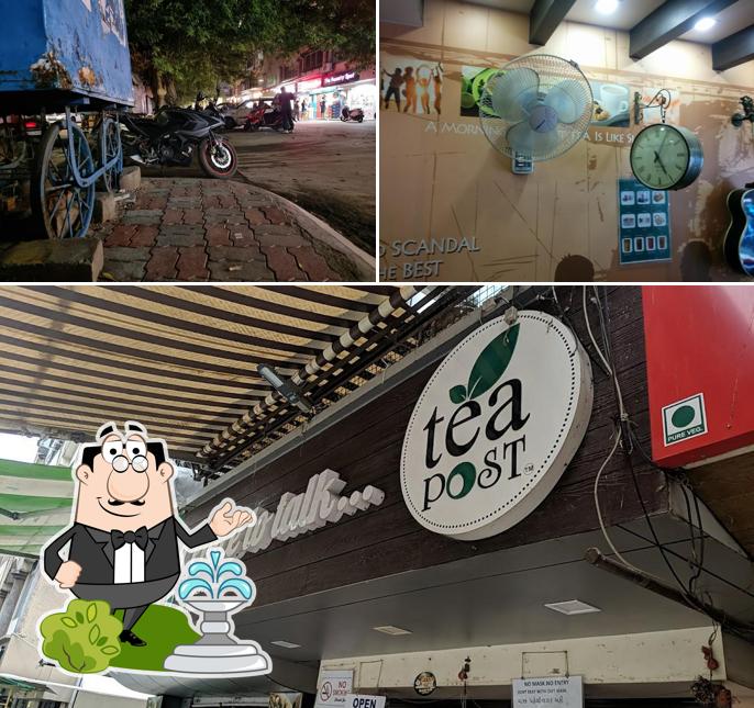 The exterior of Tea Post - A Place to Talk