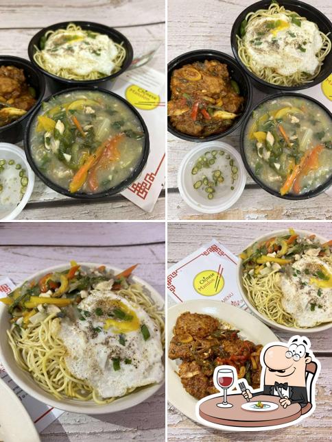 Food at Chinese Mansion