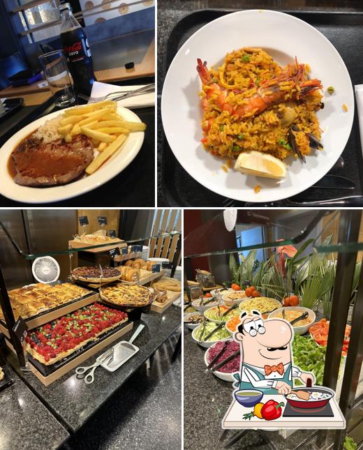 Paella al Coop Restaurant La Praille