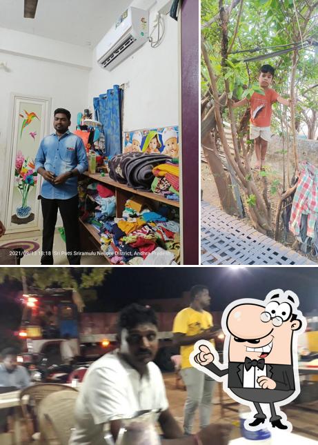 The exterior of Murali Krishna Hotel