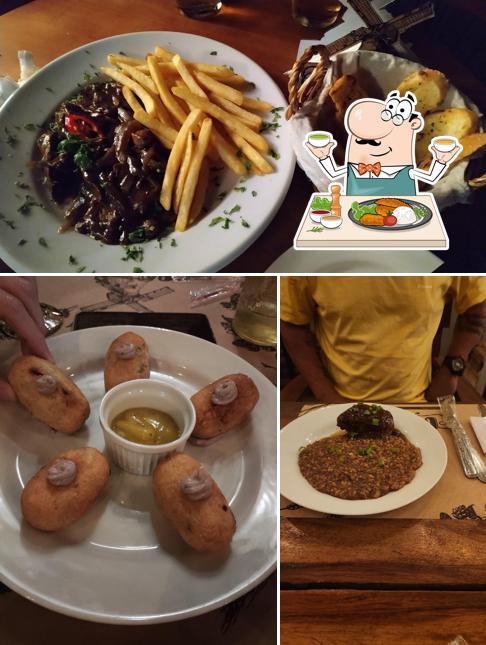 Platos en O Velho Moinho