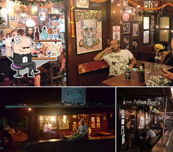 The interior of Paulo's Bar