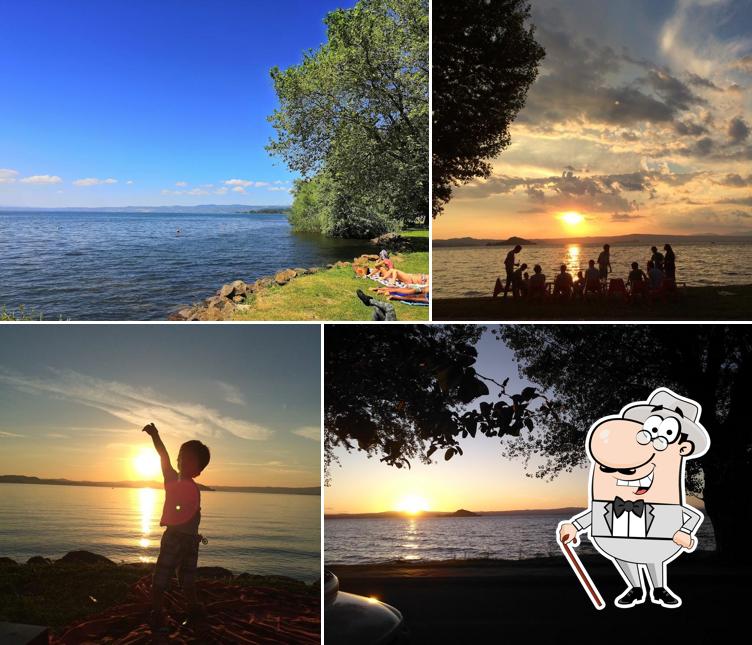 Puoi goderti l'aria fresca da seduto all'esterno di Rana Muta - Cocktail Bar, Food & Drink