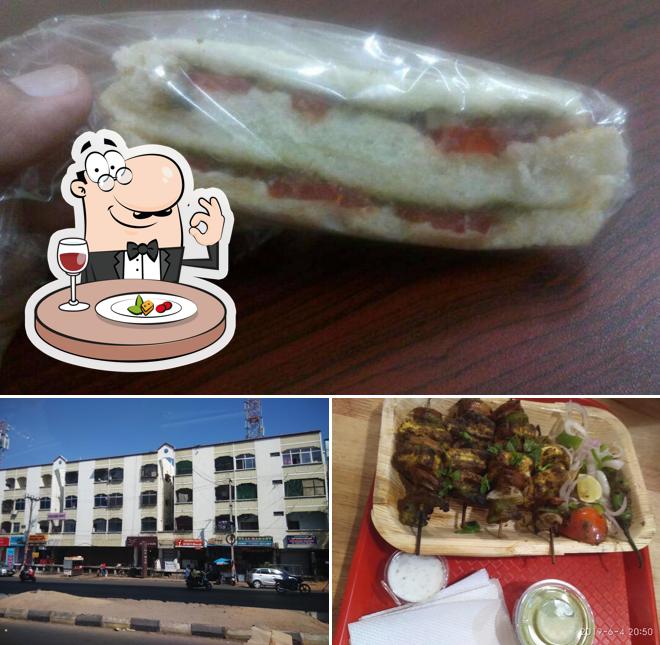 Among different things one can find food and exterior at A Real Bakery