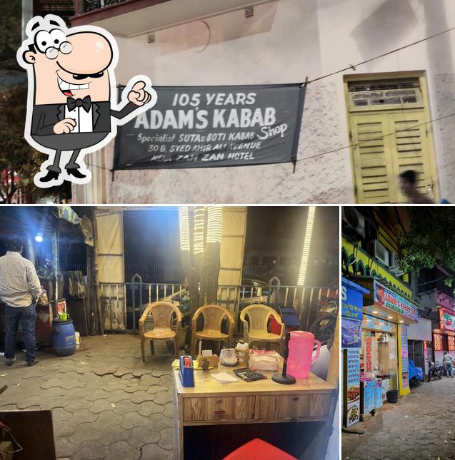 ADAM'S KABAB SHOP is distinguished by exterior and interior