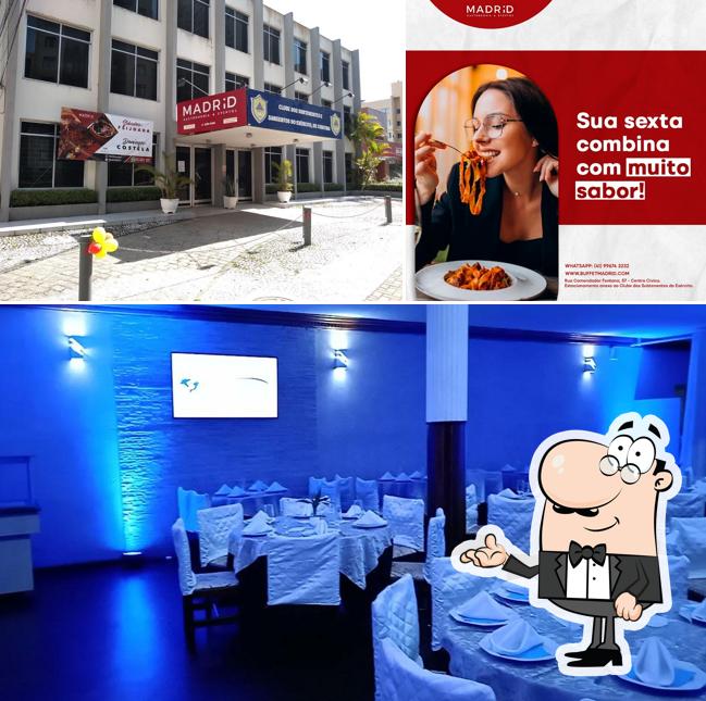 Confira a foto apresentando interior e exterior no BUFFET MADRID EVENTOS