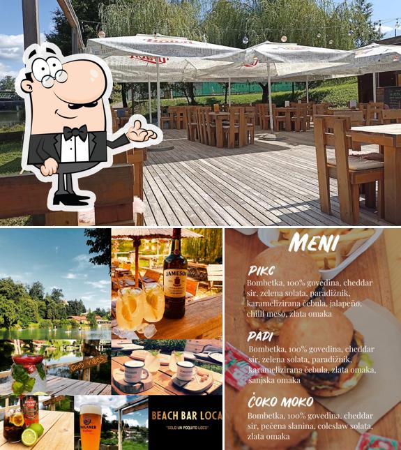 Dai un'occhiata agli interni di Beach bar Plaža