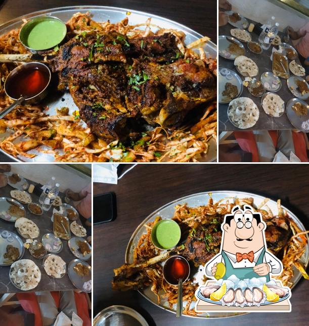 Oysters at Hotel Jay Malhar हॉटेल जय मल्हार