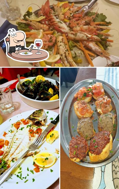 Cibo al Ristorante La Nuova Rampa