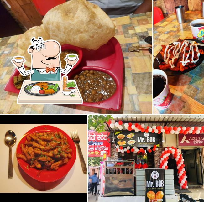 Food at Mr. Bob fast food Junction