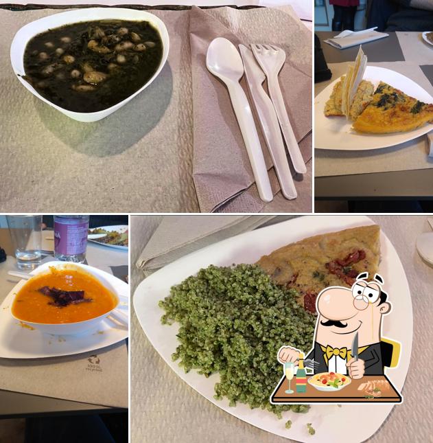 Minestra al Ortofficina bistrot vegetariano