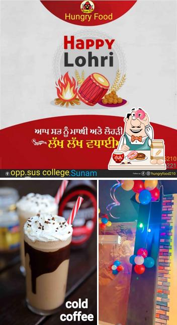 hungry food serves a selection of desserts